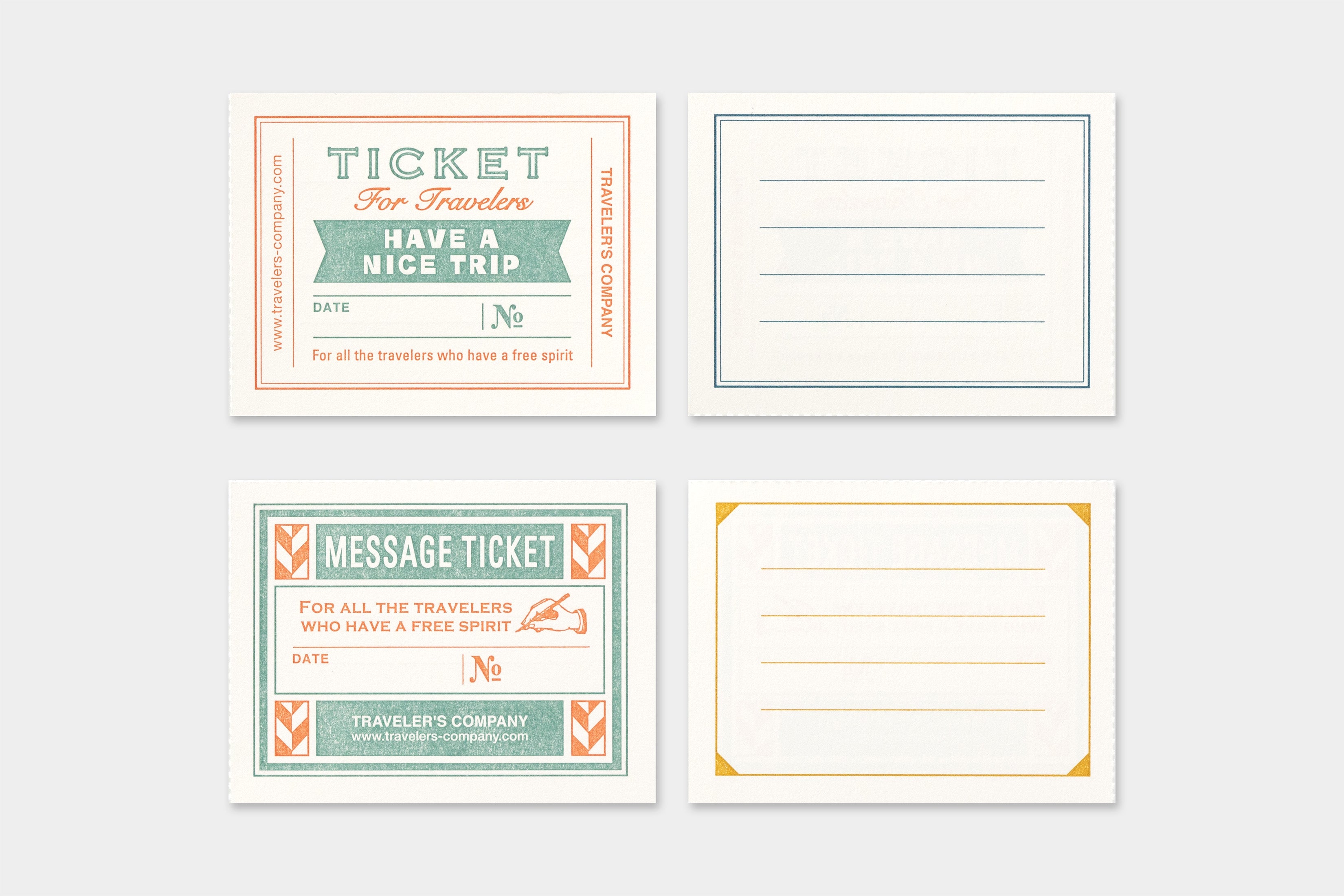 Traveler's Notebook B-Sides & Rarities: Passport Message Card - Smidapaper Ikigai Shop