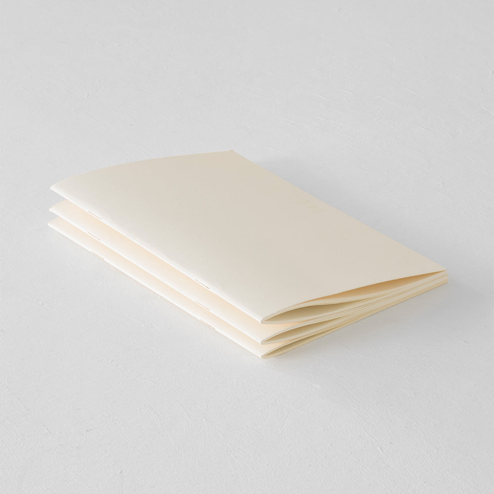 MD Notebook Light A5 | Blank (Set of 3) - Smidapaper Ikigai Shop