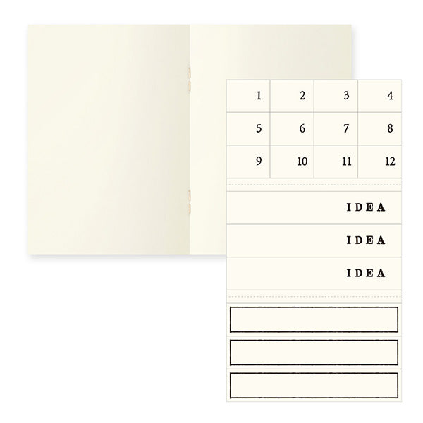 MD Notebook Light A7 Slim | Blank (Set of 3)