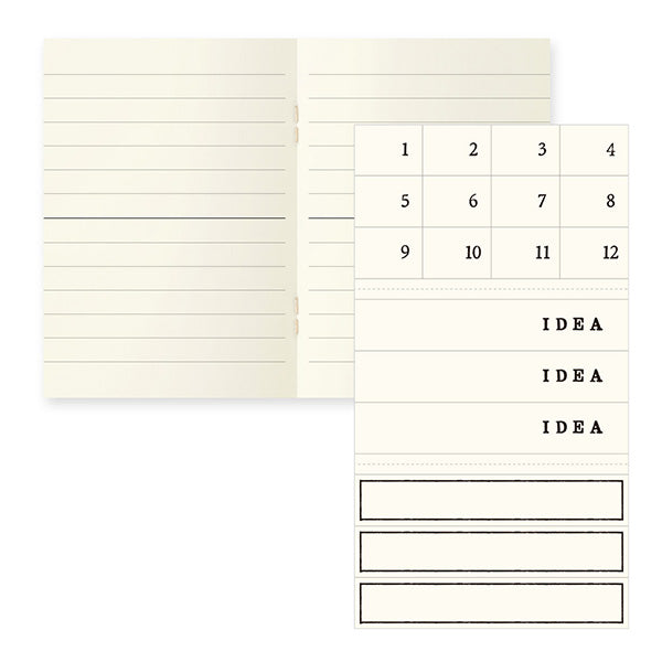 MD Notebook Light A7 Slim | Ruled (Set of 3)