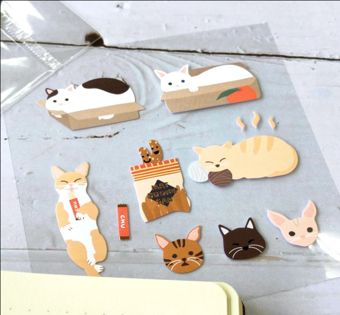 Suatelier - Stickers - Nyang Nyang - Smidapaper Ikigai Shop