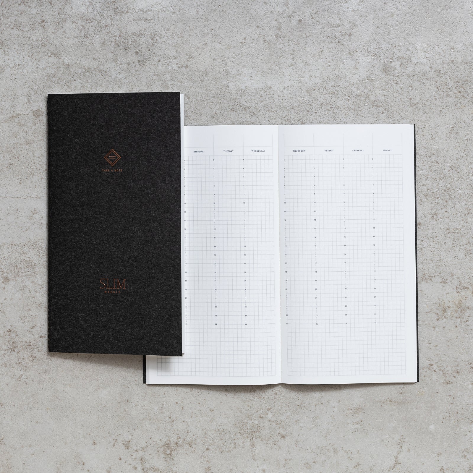 Take a Note Slim Weekly Undated Planner