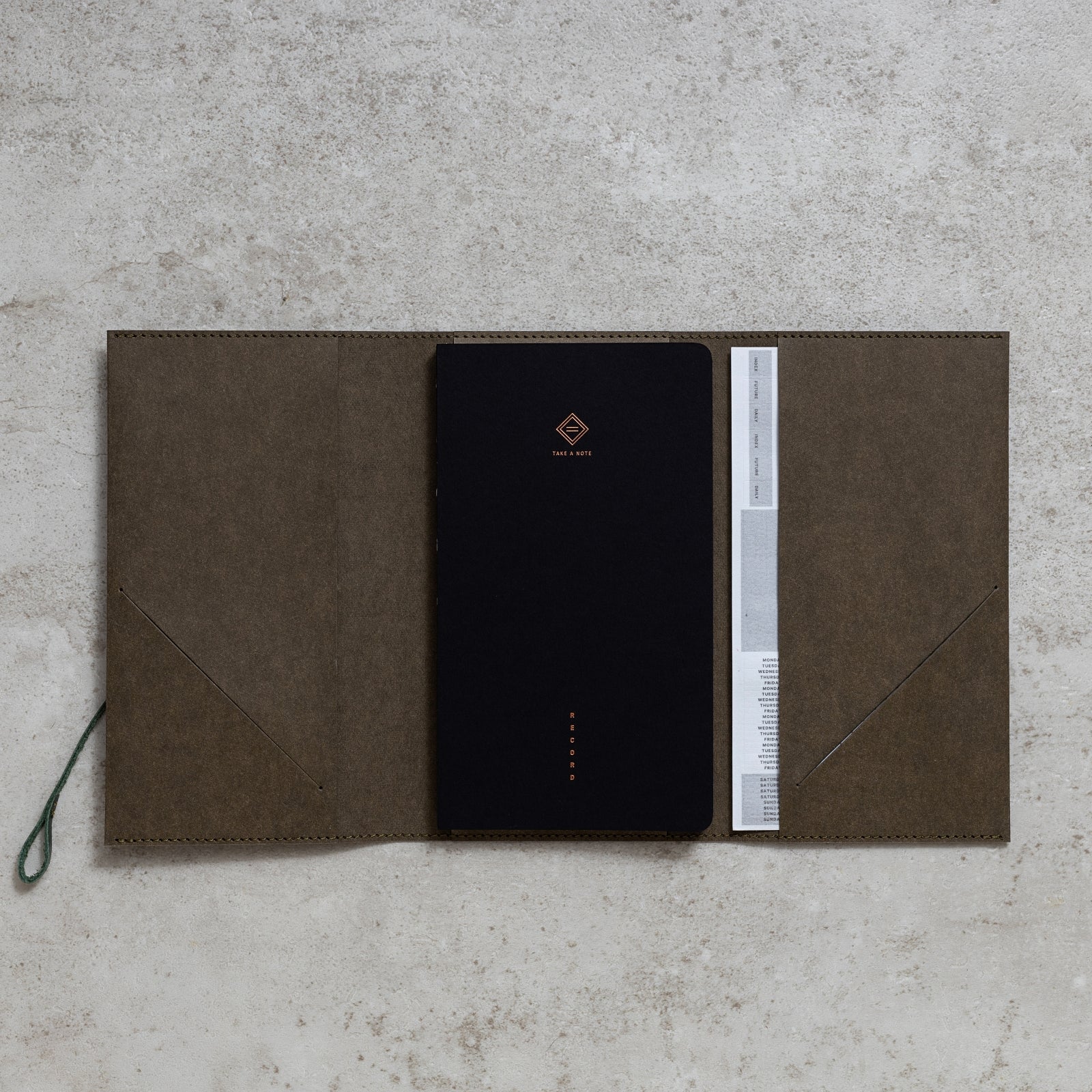 Take a Note Record Washable Kraft Paper Book Cover (3 colours)