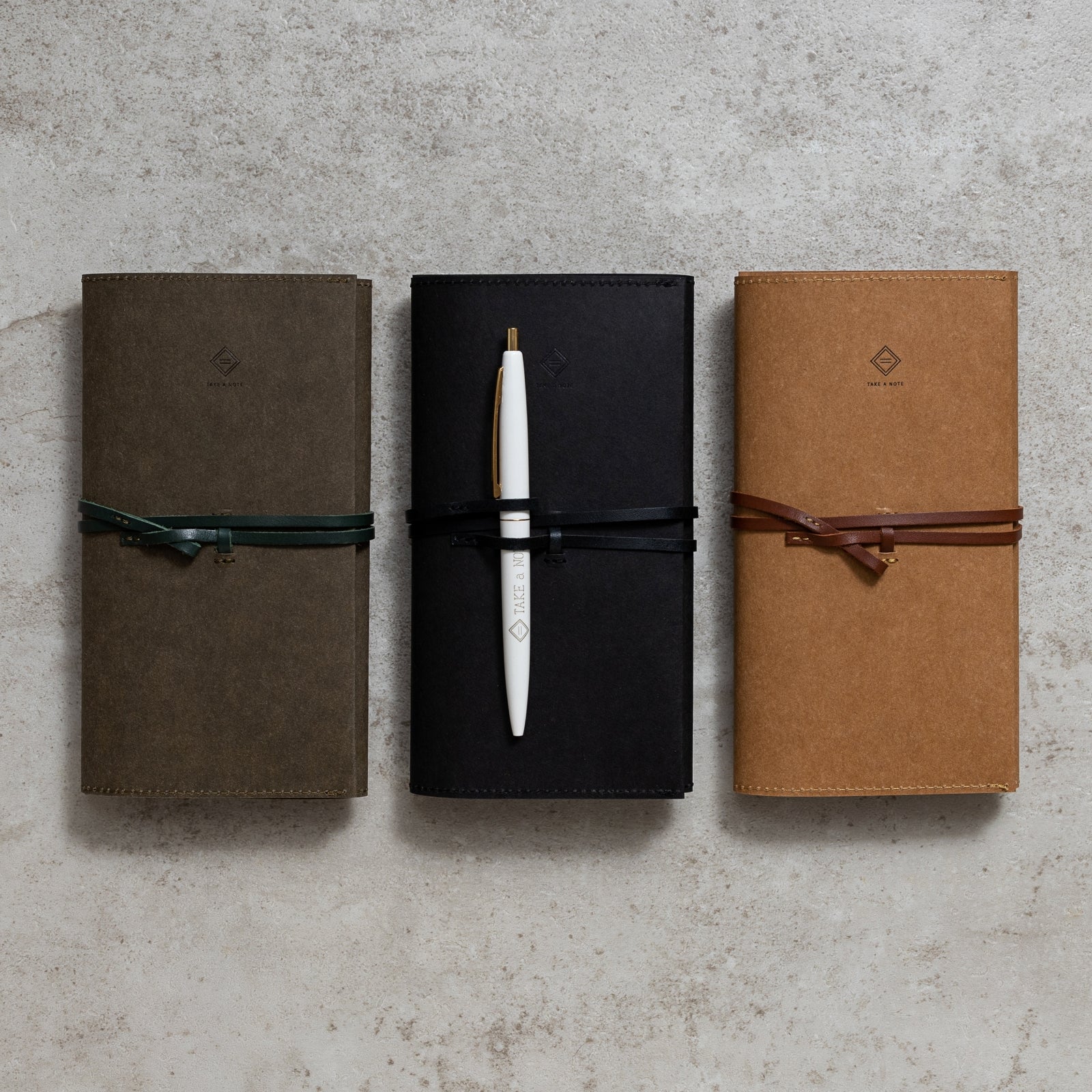 Take a Note Record Washable Kraft Paper Book Cover (3 colours)