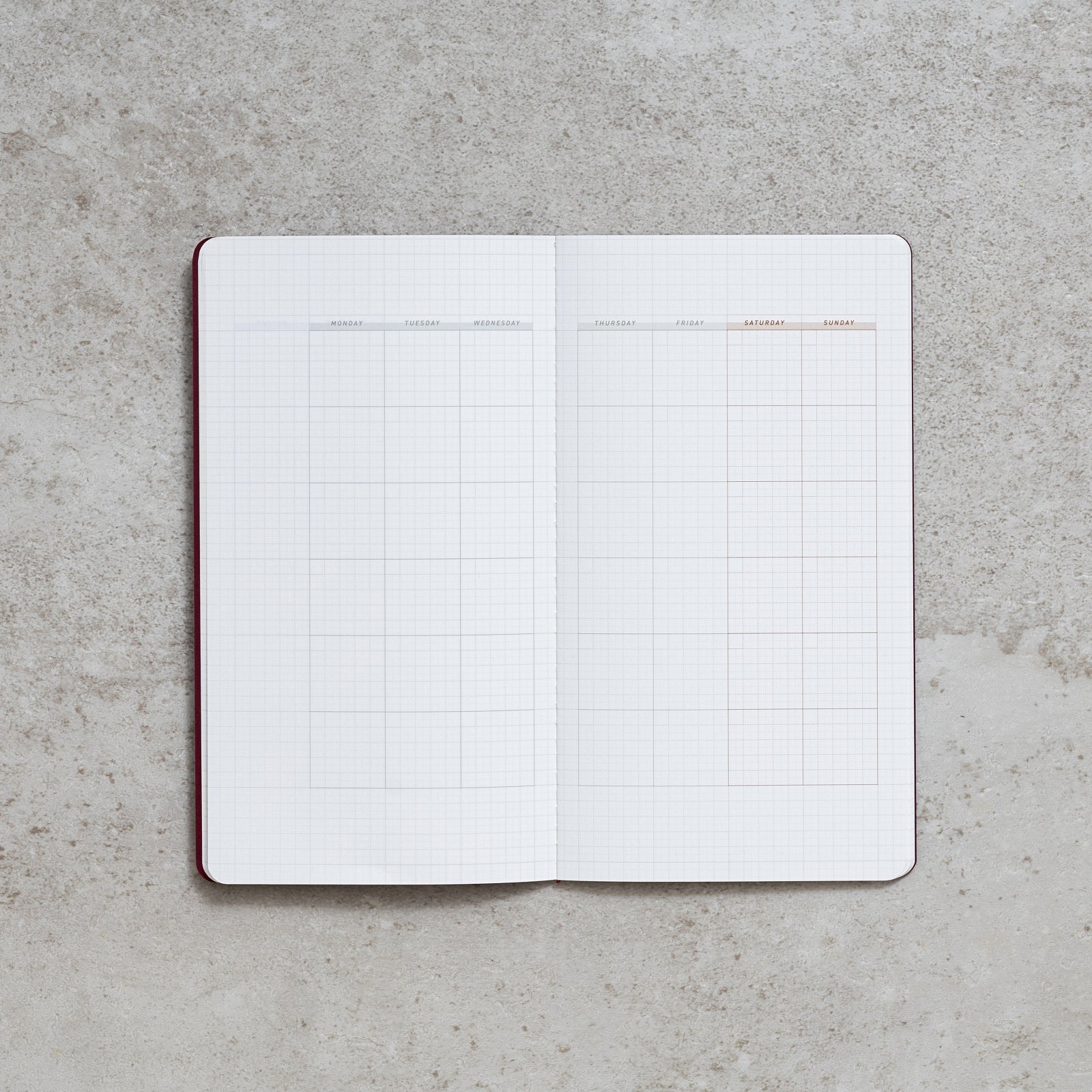 Take a Note Record Lite Undated Hybrid Monthly Planner