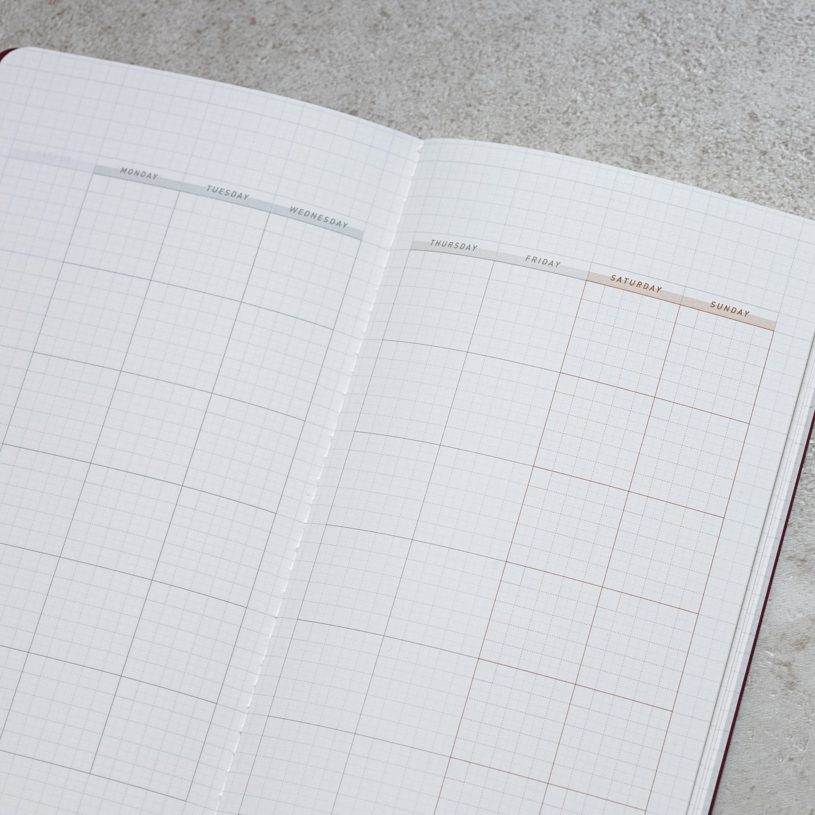 Take a Note Record Lite Undated Hybrid Monthly Planner