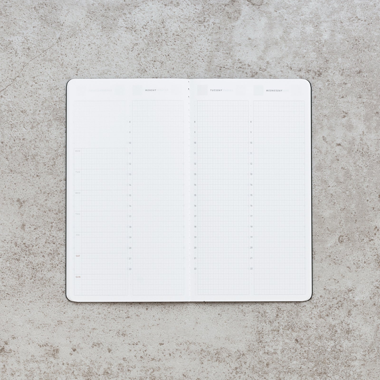 Take a Note Record Lite Undated Hybrid Weekly Planner