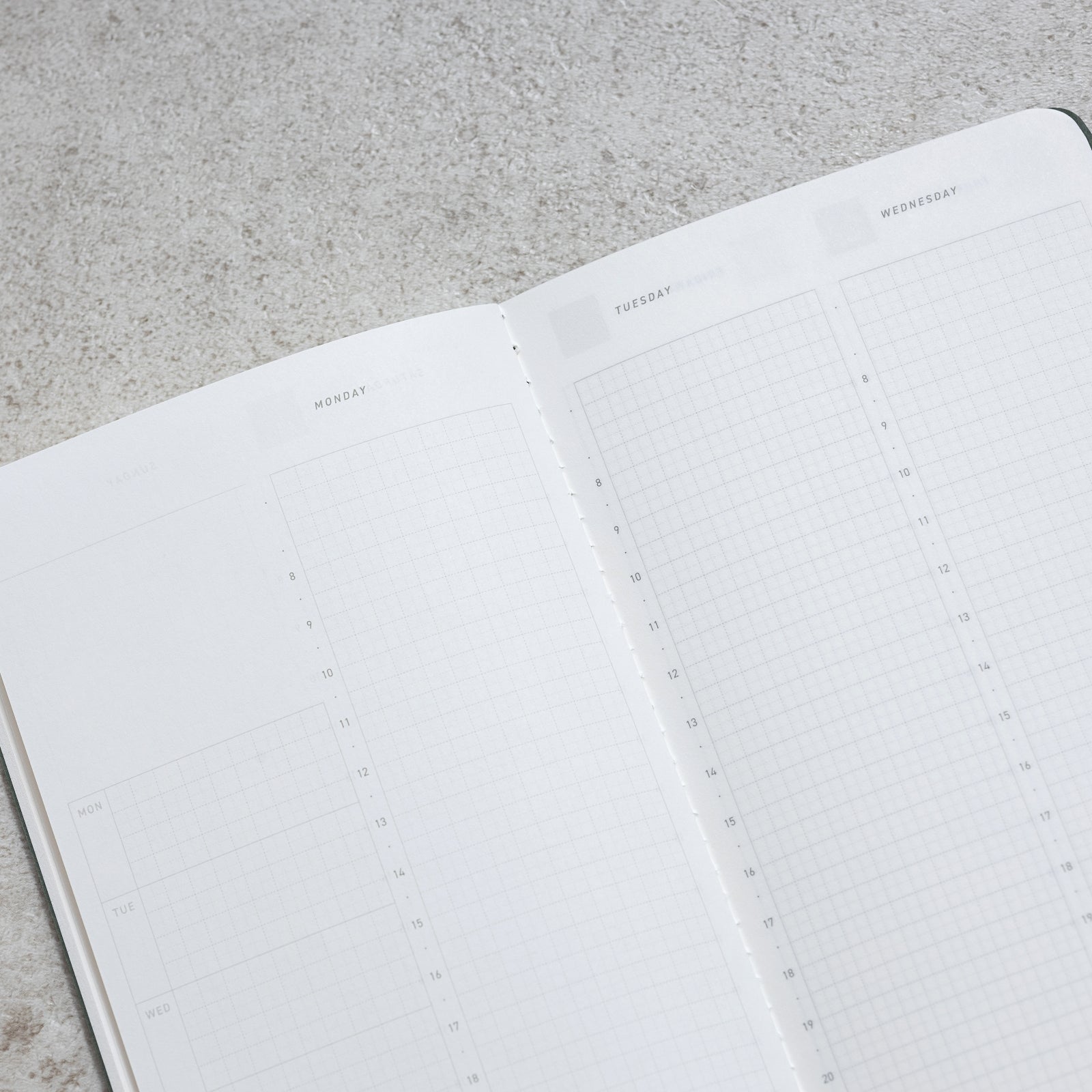 Take a Note Record Lite Undated Hybrid Weekly Planner
