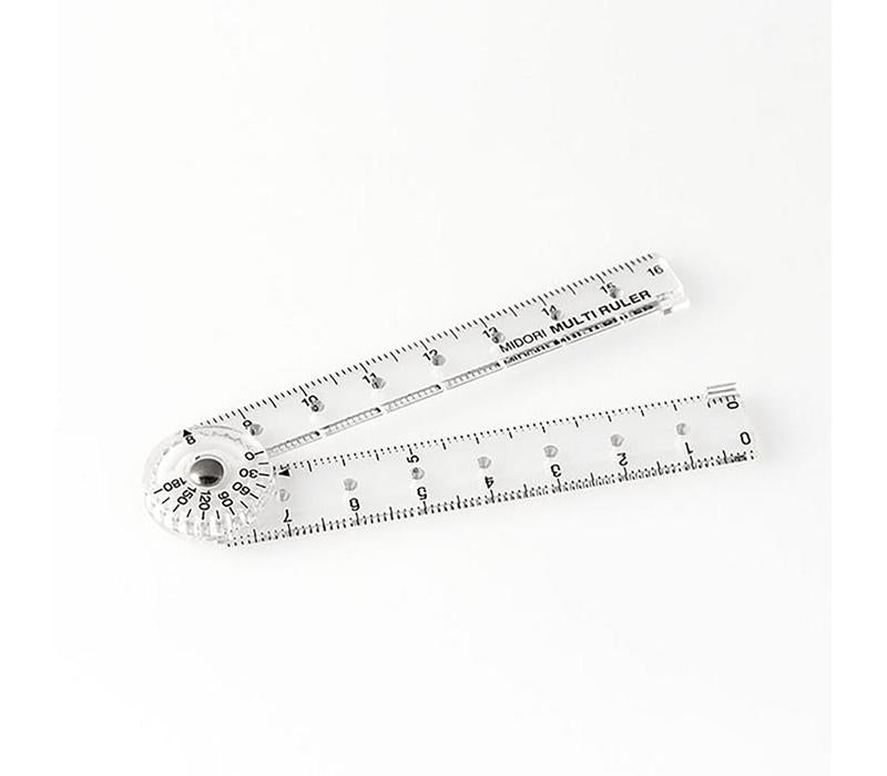 Midori Multi-Ruler 16cm - Smidapaper Ikigai Shop