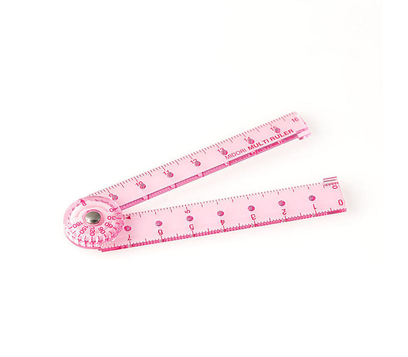 Midori Multi-Ruler 16cm - Smidapaper Ikigai Shop