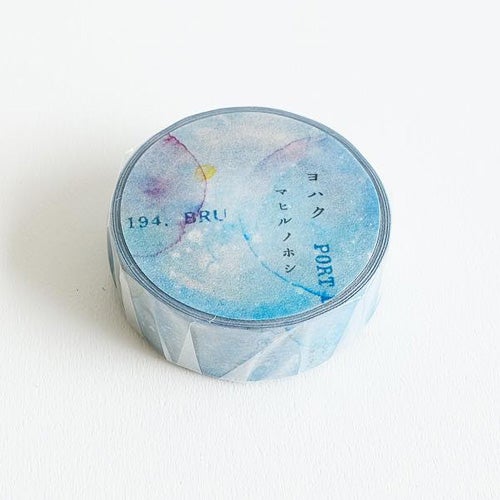 Yohaku Original Washi Tape- (Y-089) Mahirno Hoshi - Smidapaper Ikigai Shop