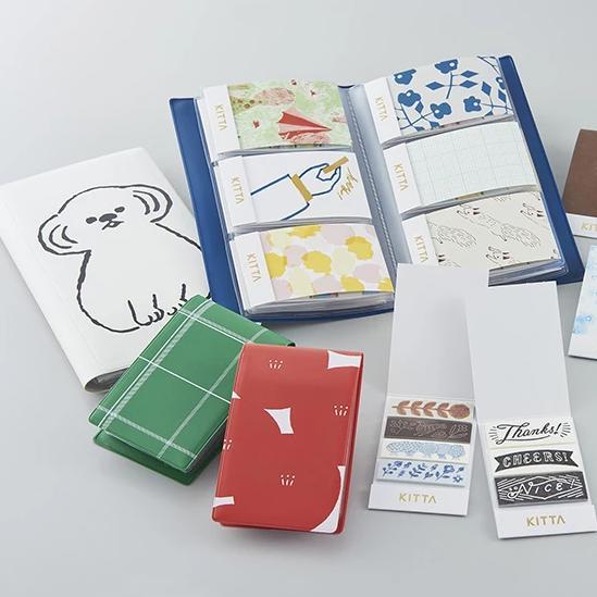 KITTA Storage File - Flower (mini size) - Smidapaper Ikigai Shop