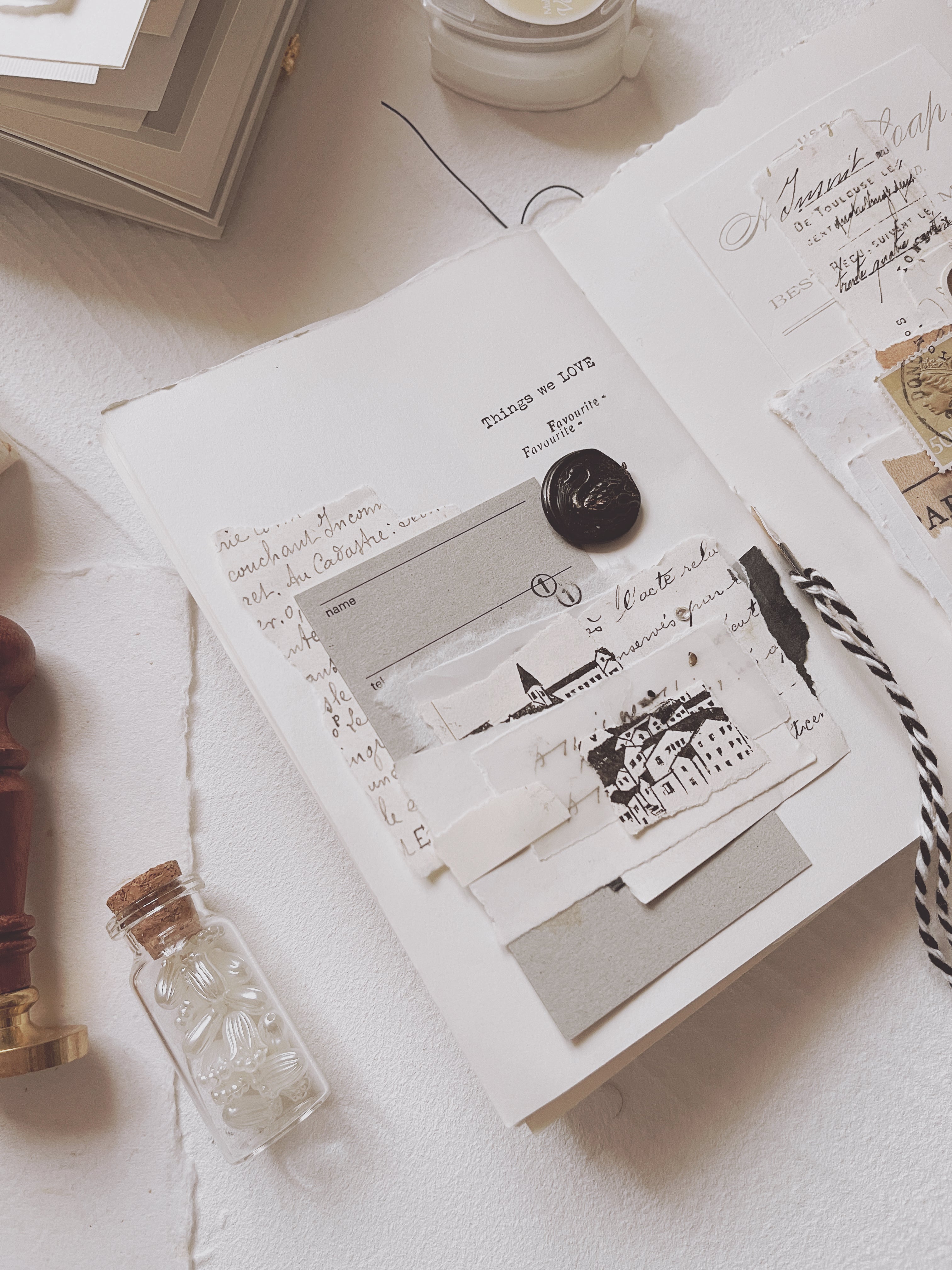 Penny Fei Just Words Rubber Stamp Collection (10 types, sold separately)