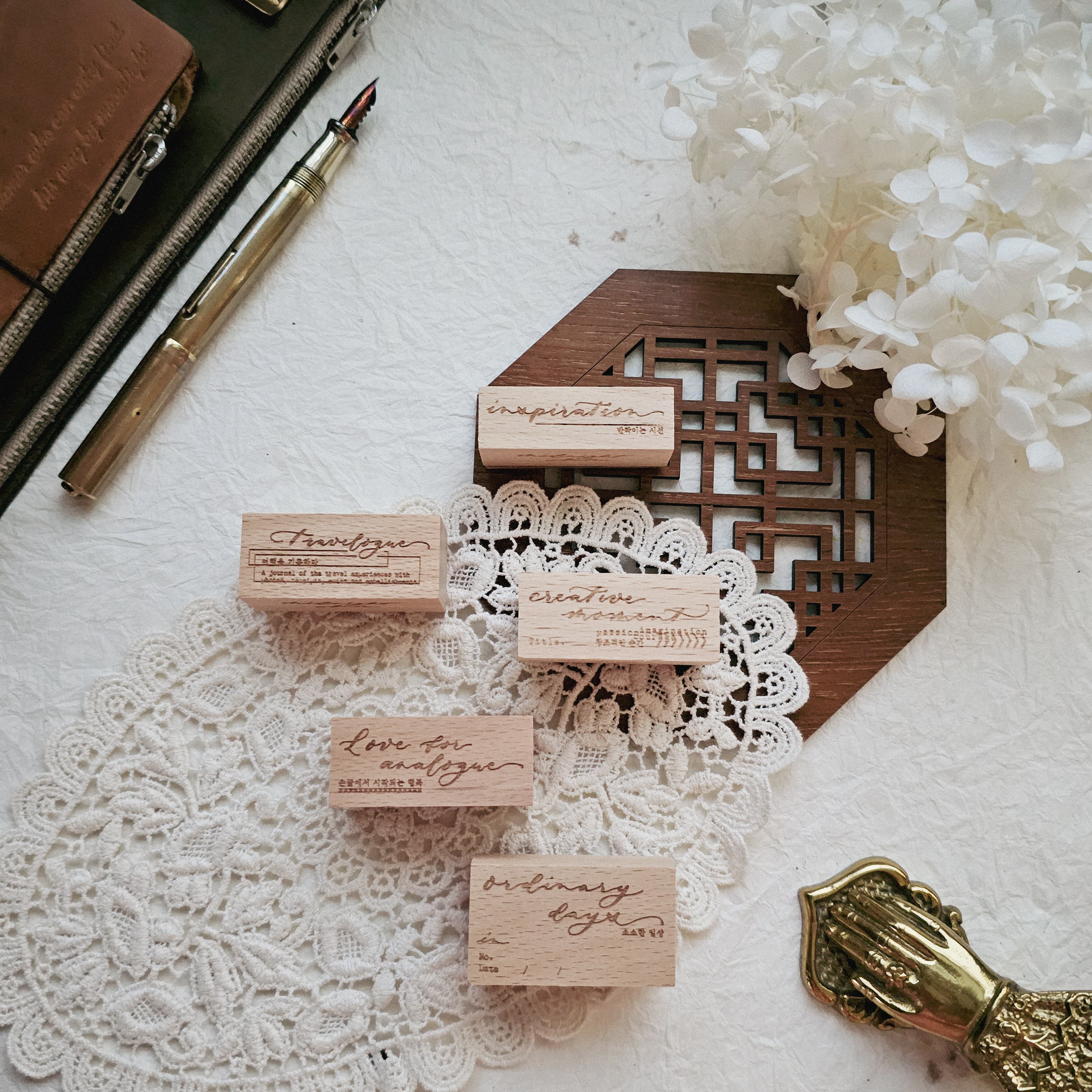 Midnight Yule Me Time Rubber Stamp Set (set of 5)