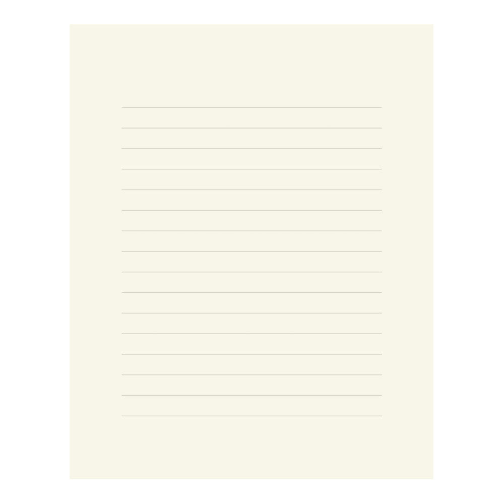 MD Letter Pad Horizontal Ruled Lines - Smidapaper Ikigai Shop