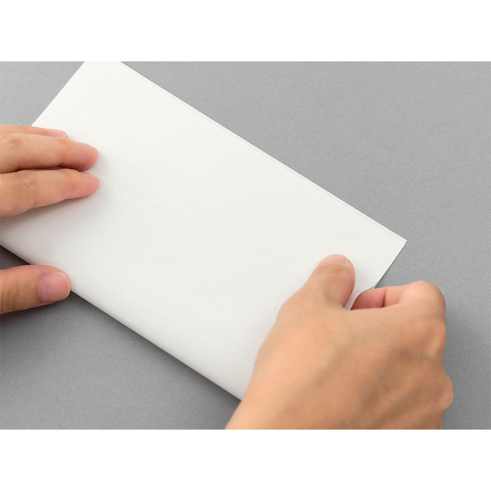 MD Letter Pad Cotton Horizontal Ruled Lines - Smidapaper Ikigai Shop