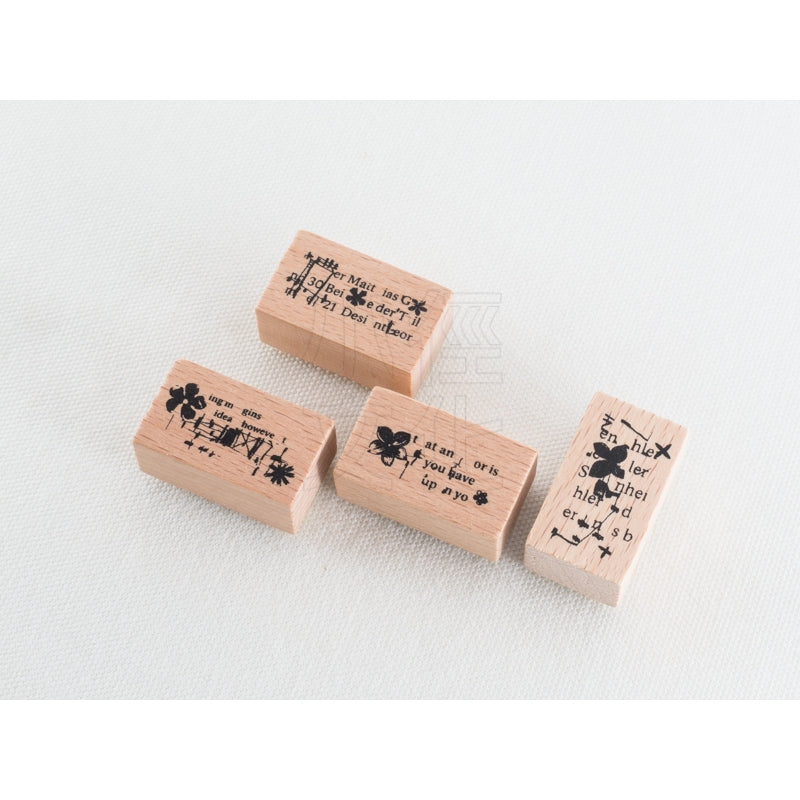 Chamil Garden 5th Anniversary Botanical Collecting Stamp Set- Flower - Smidapaper Ikigai Shop