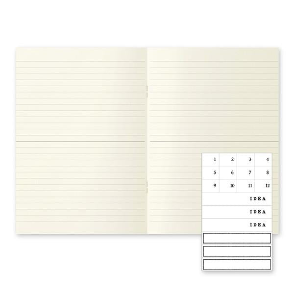 MD Notebook Light A5 | Ruled  (Set of 3) - Smidapaper Ikigai Shop