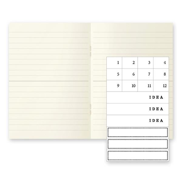 MD Notebook Light A6 | Ruled  (Set of 3) - Smidapaper Ikigai Shop