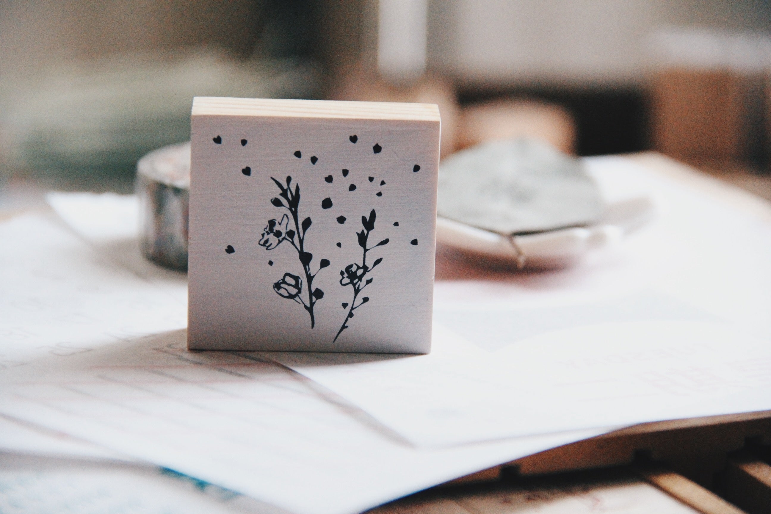 Oola Botanical Stamp No. 4 - Smidapaper Ikigai Shop