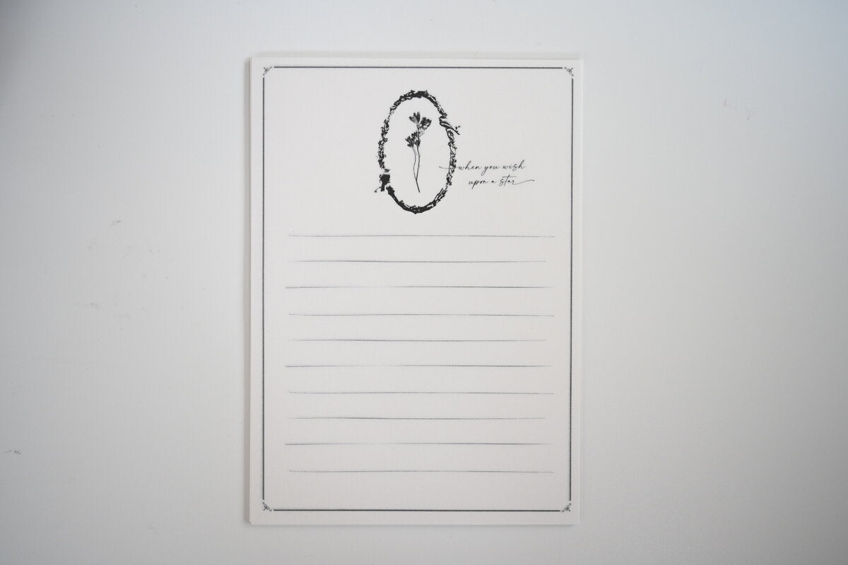 Tutty Design A6 Memo Paper: Astlantia - Smidapaper Ikigai Shop