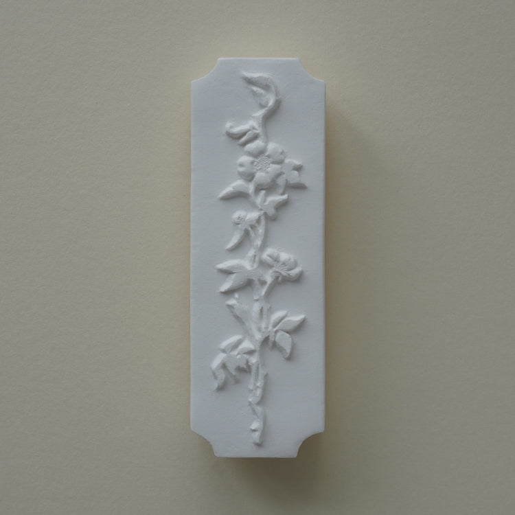 Vol. 5 One Flower One Prayer: Handmade Stone Seal Stamps (5 designs) - Smidapaper Ikigai Shop
