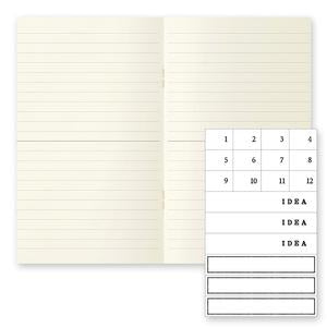 MD Notebook Light B6 Slim | Ruled  (Set of 3) - Smidapaper Ikigai Shop