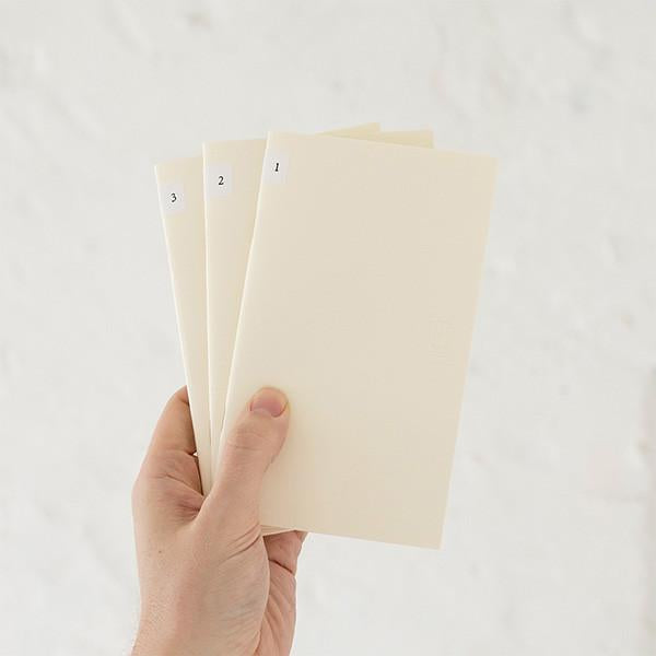 MD Notebook Light B6 Slim | Ruled  (Set of 3) - Smidapaper Ikigai Shop