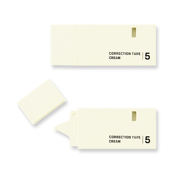 Midori Correction Tape 5mm- Cream