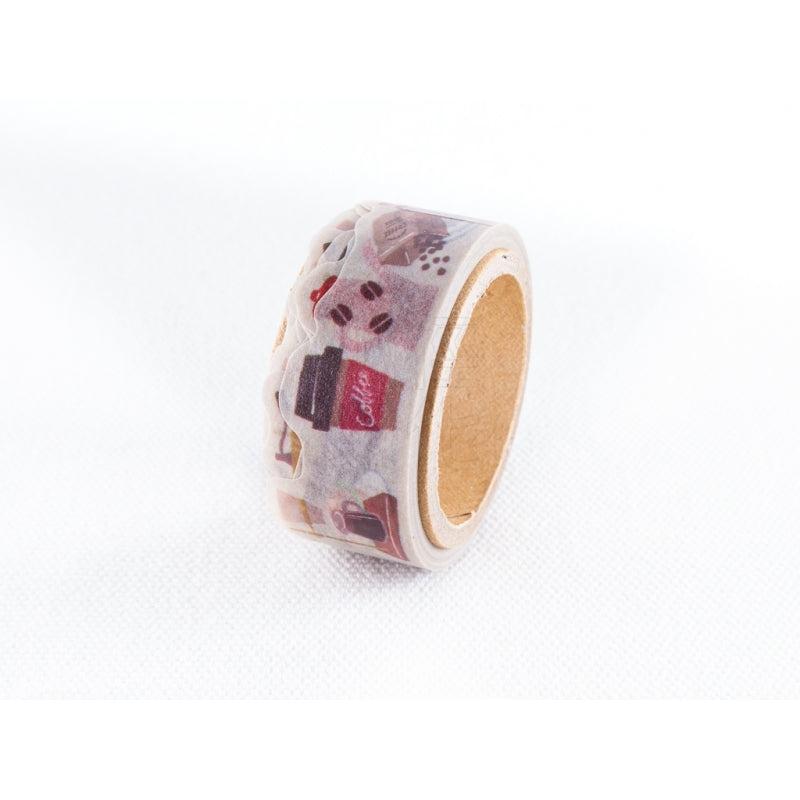 Mindwave Kotori Machi: Coffee Shop Washi Tape - Smidapaper Ikigai Shop