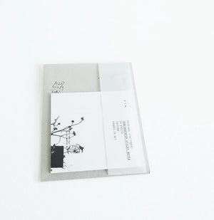 Yohaku Tracing Paper Sticky Note- (M-067) Season - Smidapaper Ikigai Shop