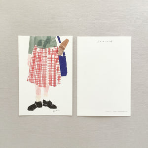 Miki Tamura Postcard: Bread Today - Smidapaper Ikigai Shop