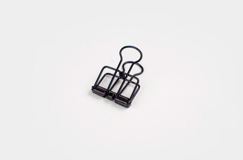 Tools to Liveby 19mm Binder Clip-Black (set of 10) - Smidapaper Ikigai Shop