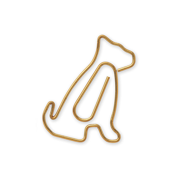 Midori D-Clips Dog- Shiba (Gold) - Smidapaper Ikigai Shop