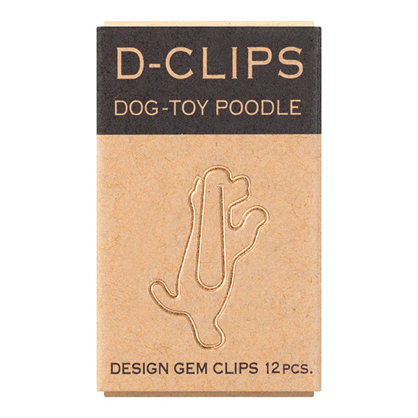 Midori D-Clips Dog- Toy Poodle (Gold) - Smidapaper Ikigai Shop