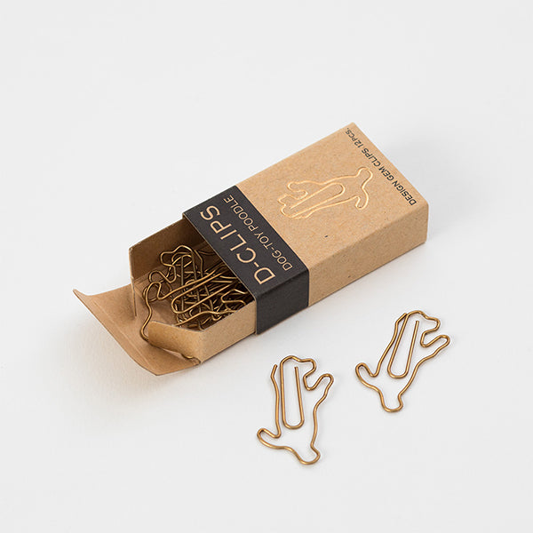 Midori D-Clips Dog- Toy Poodle (Gold) - Smidapaper Ikigai Shop