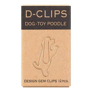 Midori D-Clips Dog- Toy Poodle (Gold) - Smidapaper Ikigai Shop