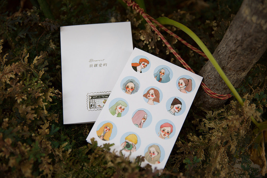 La Dolce Vita Meet A6 Greeting Card - Smidapaper Ikigai Shop