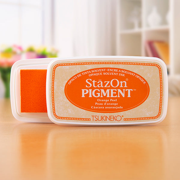 Tsukineko - StazOn Pigment -Orange Peel - Smidapaper Ikigai Shop