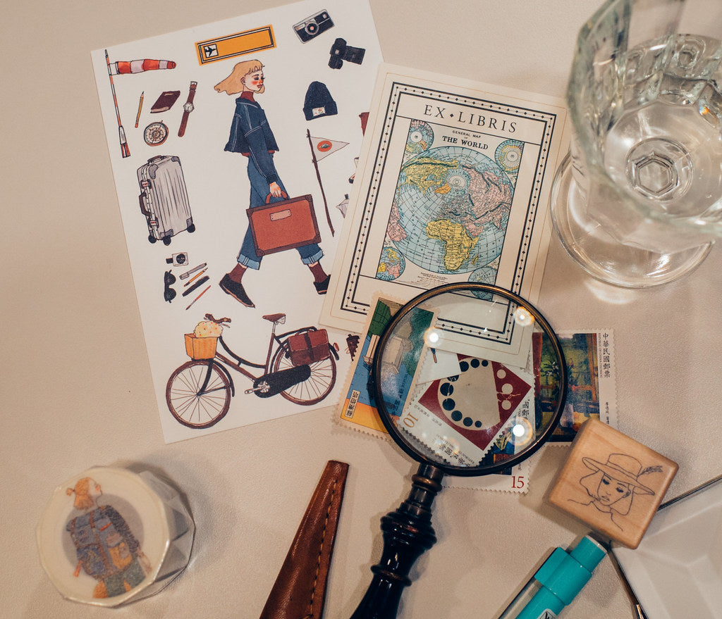 La Dolce Vita Bon Voyage Postcard (8 Individual Designs) - Smidapaper Ikigai Shop