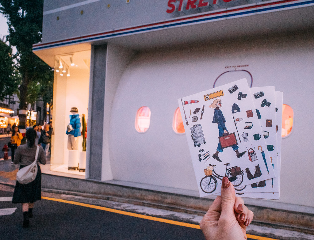 La Dolce Vita Bon Voyage Postcard (8 Individual Designs) - Smidapaper Ikigai Shop
