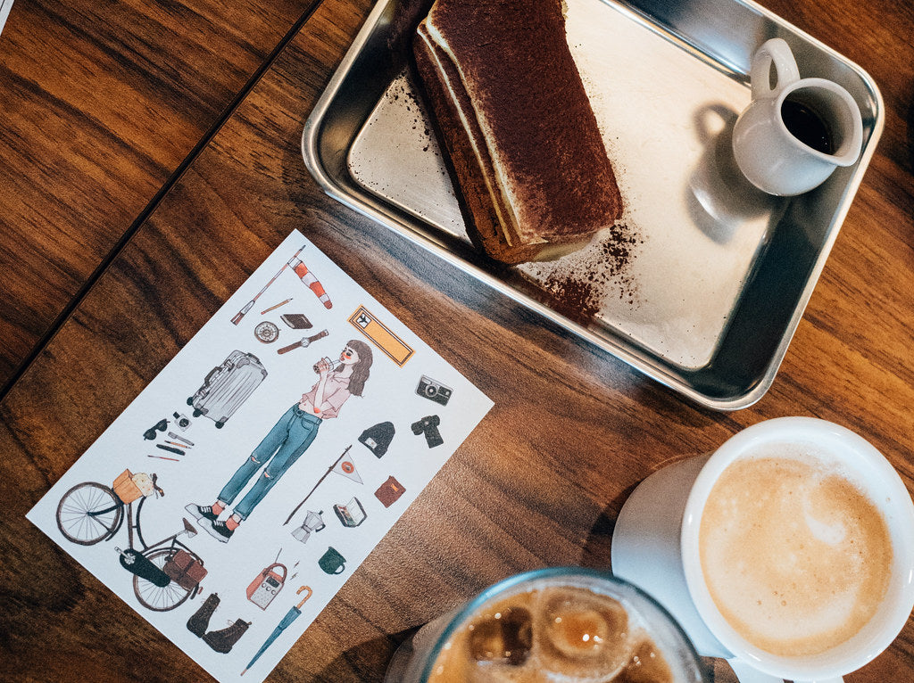 La Dolce Vita Bon Voyage Postcard (8 Individual Designs) - Smidapaper Ikigai Shop