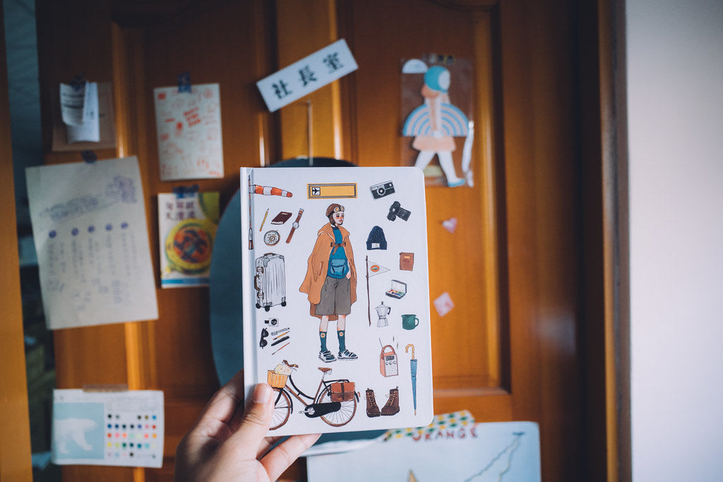 La Dolce Vita Bon Voyage Undated Diary (4 Different Cover Options) - Smidapaper Ikigai Shop