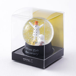 Midori Ojisan 25th Anniversary Snow Globe - Smidapaper Ikigai Shop
