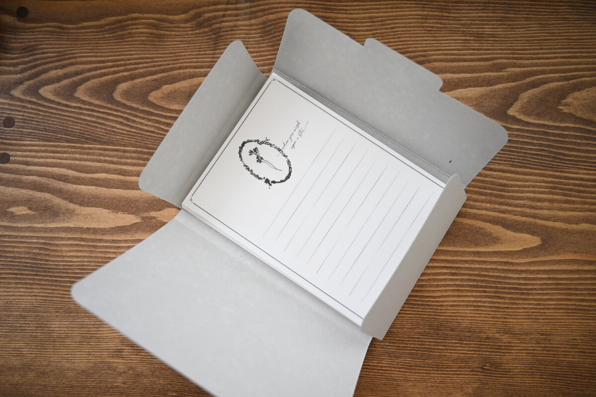 Tutty Design A6 Memo Paper: Astlantia - Smidapaper Ikigai Shop