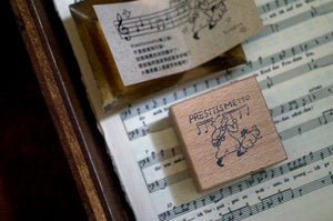 Yamadoro A Song of Life: Pretissmetto Rubber Stamp - Smidapaper Ikigai Shop