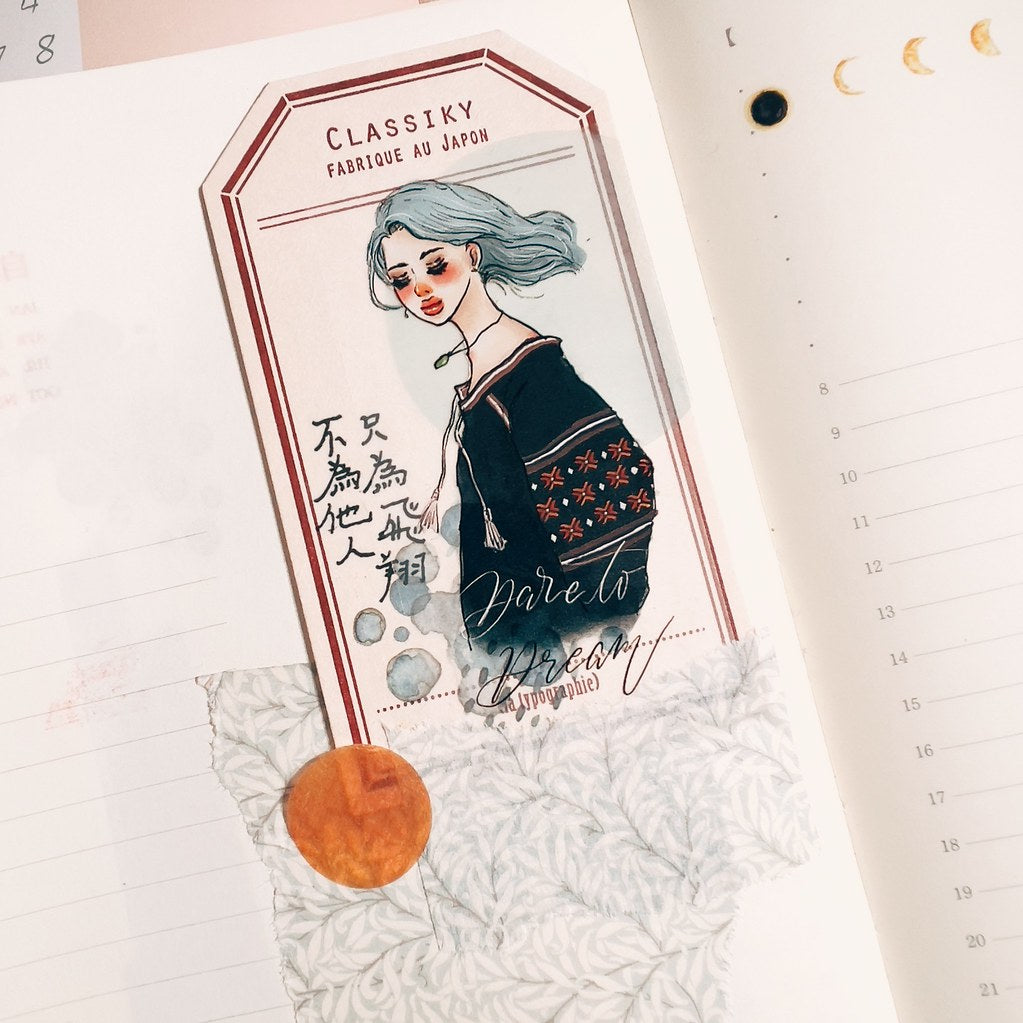 La Dolce Vita song of a hundred blooms pet tape - Smidapaper Ikigai Shop