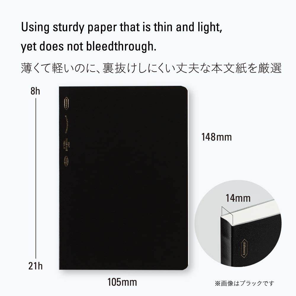 Stalogy 365 Notebook A6- Black - Smidapaper Ikigai Shop
