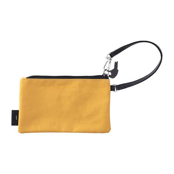 Midori Ojisan 25th Anniversary Flat Pouch - Yellow - Smidapaper Ikigai Shop