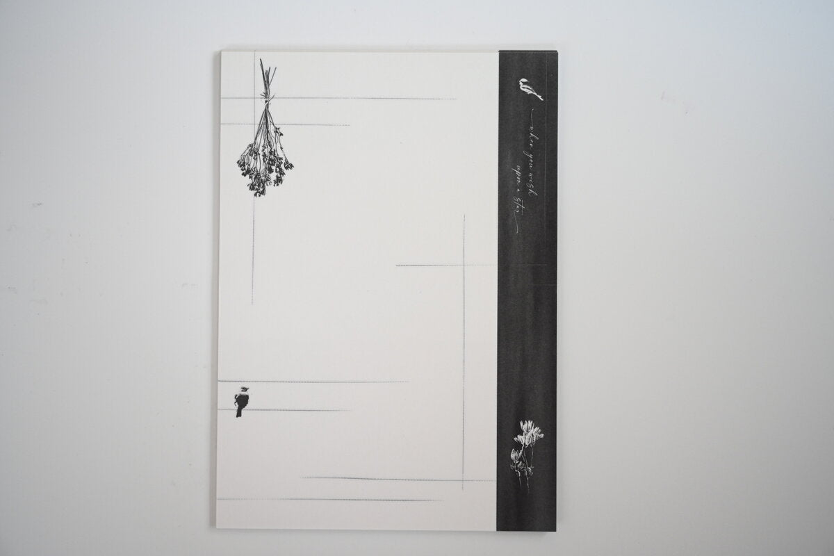 Tutty Design A6 Memo Paper: Astlantia - Smidapaper Ikigai Shop